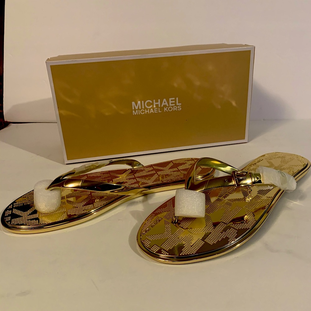 Michael Kors flip-flops